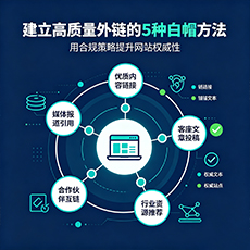 佳木斯建站-建立高质量外链的5种白帽方法